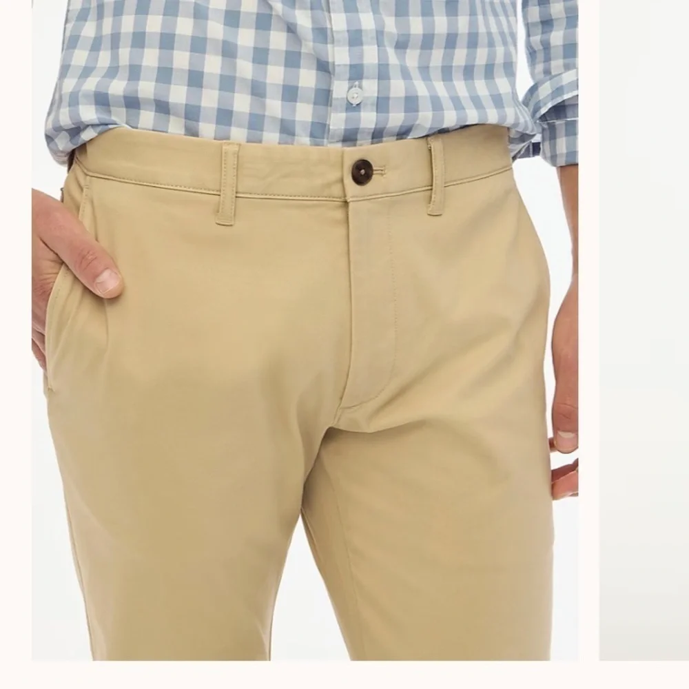 J crew British khaki Slim-fit TruTemp365® chino pant